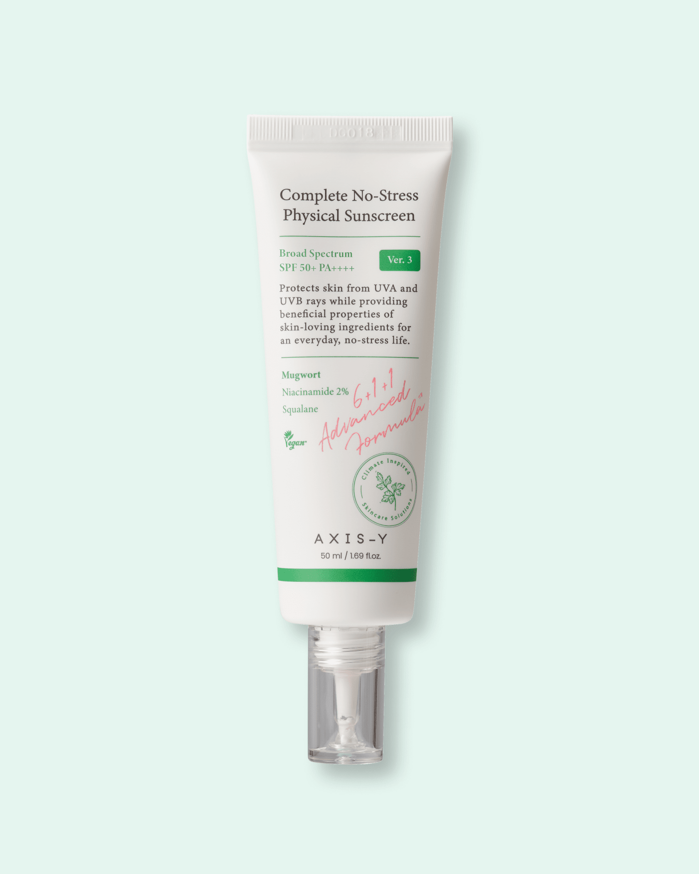 Complete No-Stress Physical Sunscreen SPF 50+