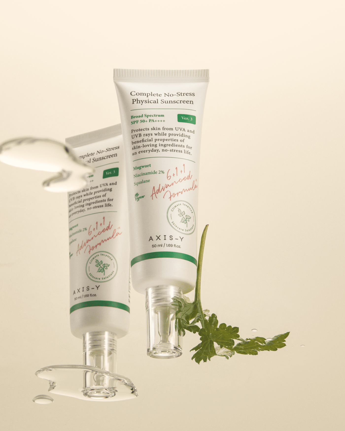 Complete No-Stress Physical Sunscreen SPF 50+
