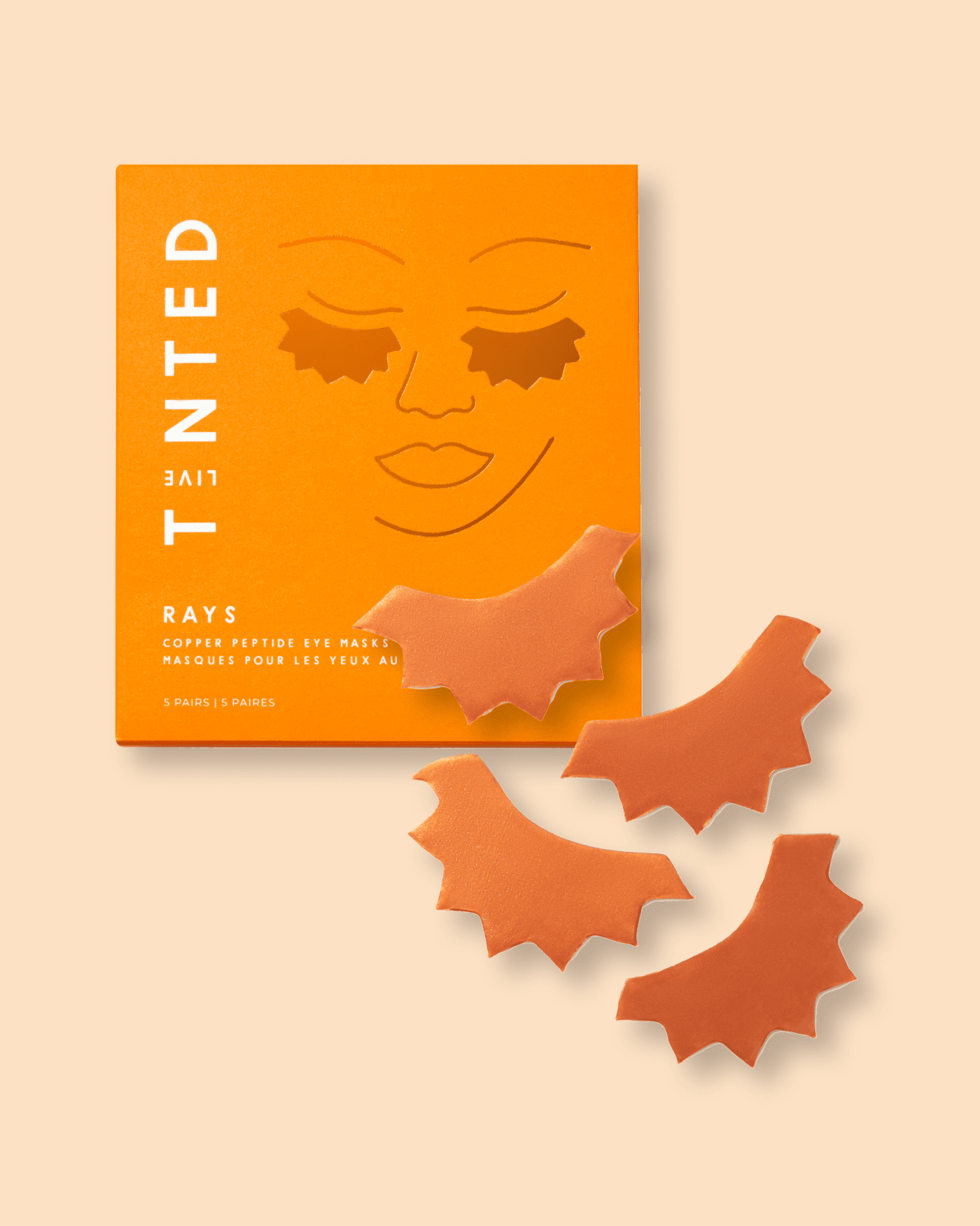 Rays Copper Peptide Eye Masks