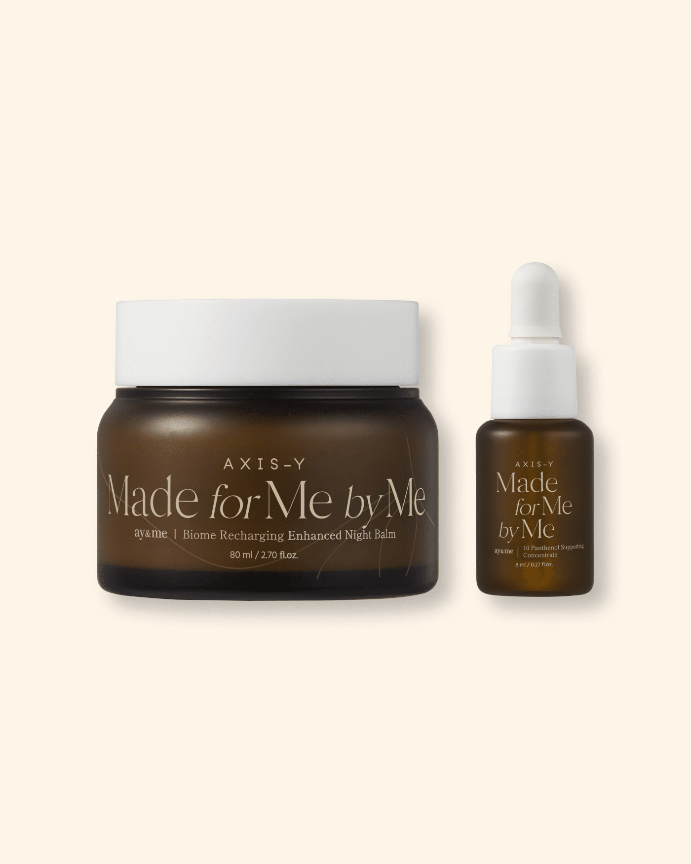 ay&me Biome Recharging Night Renewal Set