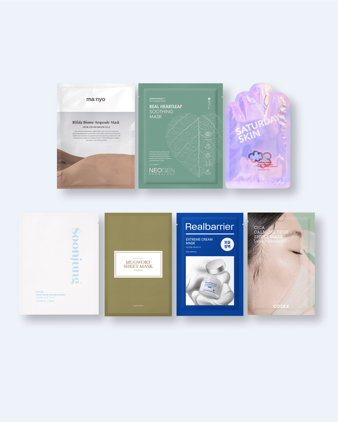 7-Day Sheet Mask Challenge Set