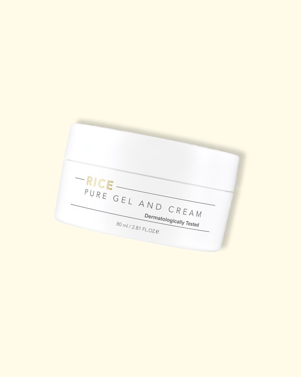 Rice Pure Gel and Cream